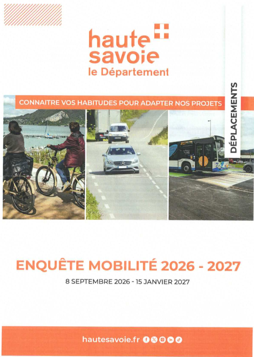 Enquête publique mobilité